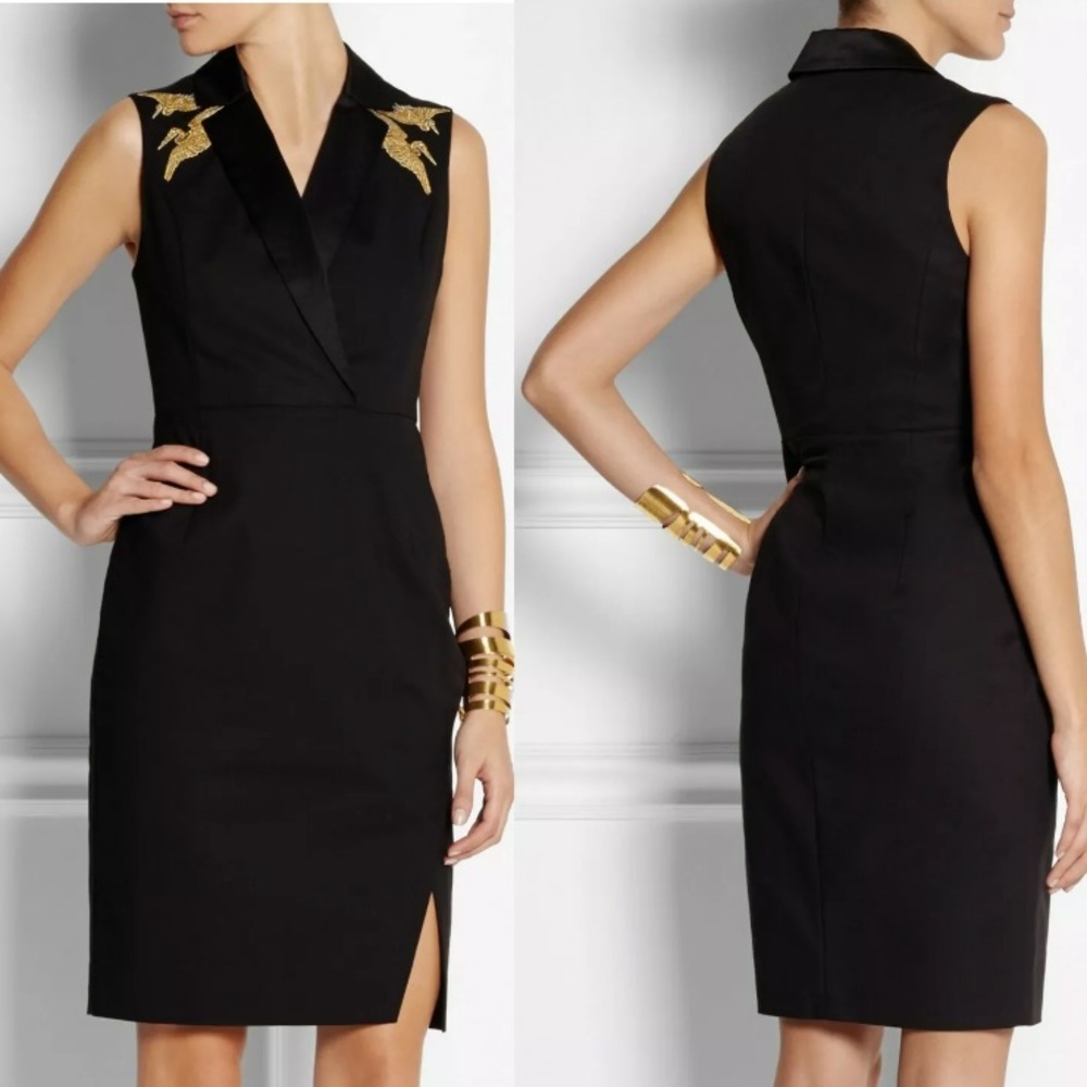 ALTUZARRA for Target S/XS Tailored Crane LBD Dress